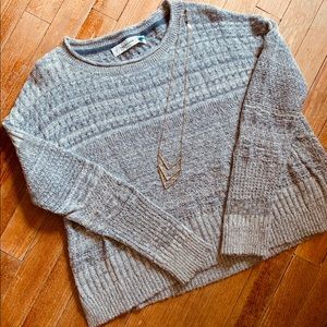 Sparrow Anthropologie Long Sleeve Gray Sweater